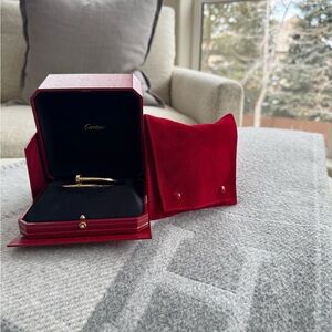 Cartier Just En Clou nail bracelet